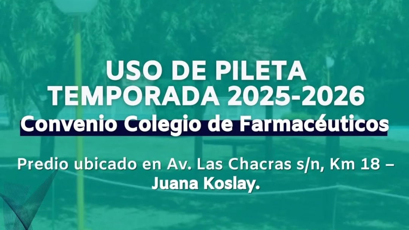 Convenio Pileta – Temporada 2025/2026 ???????