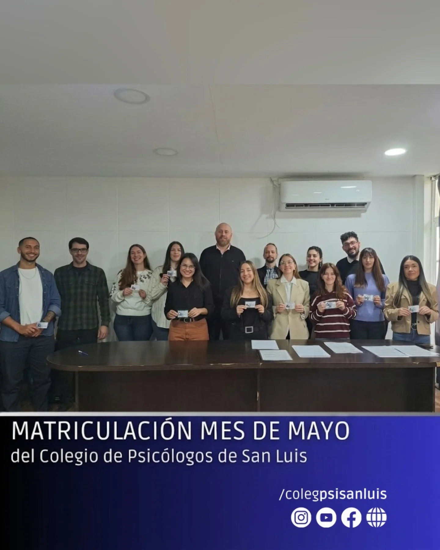 MATRICULACIONES MES DE MAYO